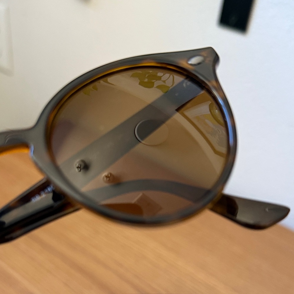 Ray-Ban RB2180 Brown Sunglasses with Brown Case - Picture 10 of 11